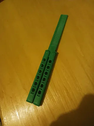 3d Printed Butterfly Knife Comb - Safe Trainer With Folding Action (2 pack)