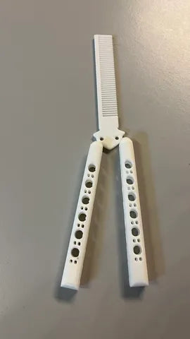 3d Printed Butterfly Knife Comb - Safe Trainer With Folding Action (2 pack)